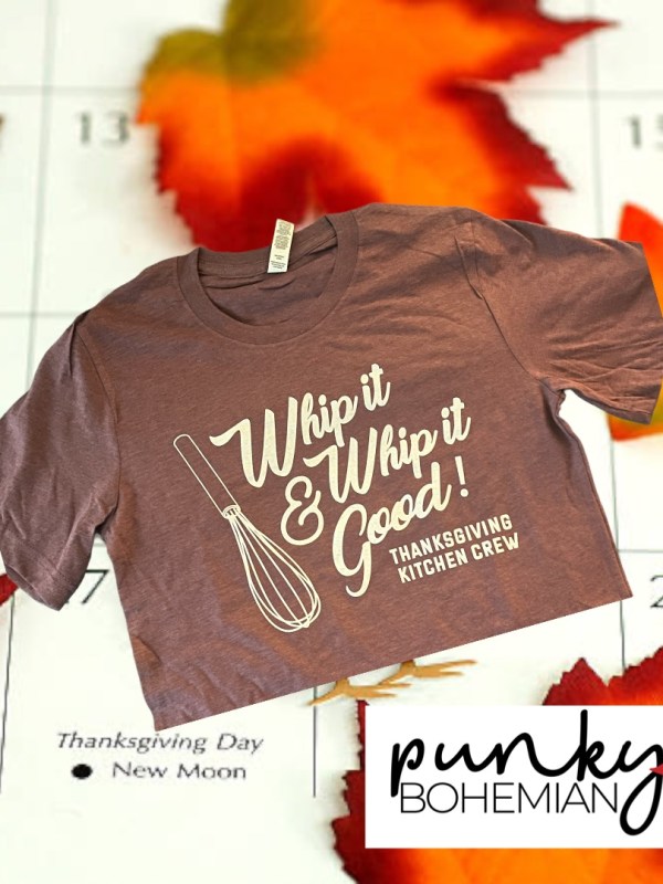 Thanksgiving Whip It Graphic Tee